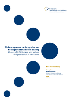 Handreichung "Förderprogramme zur Integration von Neuzugewanderten durch Bildung"