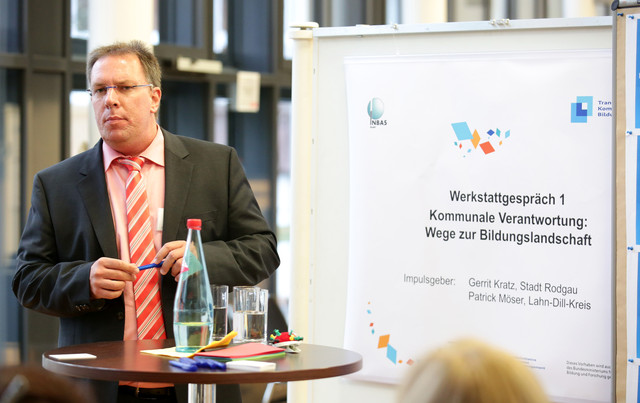 Gerrit Kratz, Leiter des Fachbereichs Kommunales Bildungsmanagement der Stadt Rodgau