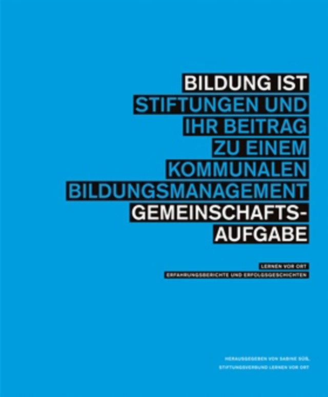 Cover zu Bildung ist Gemeinschaft