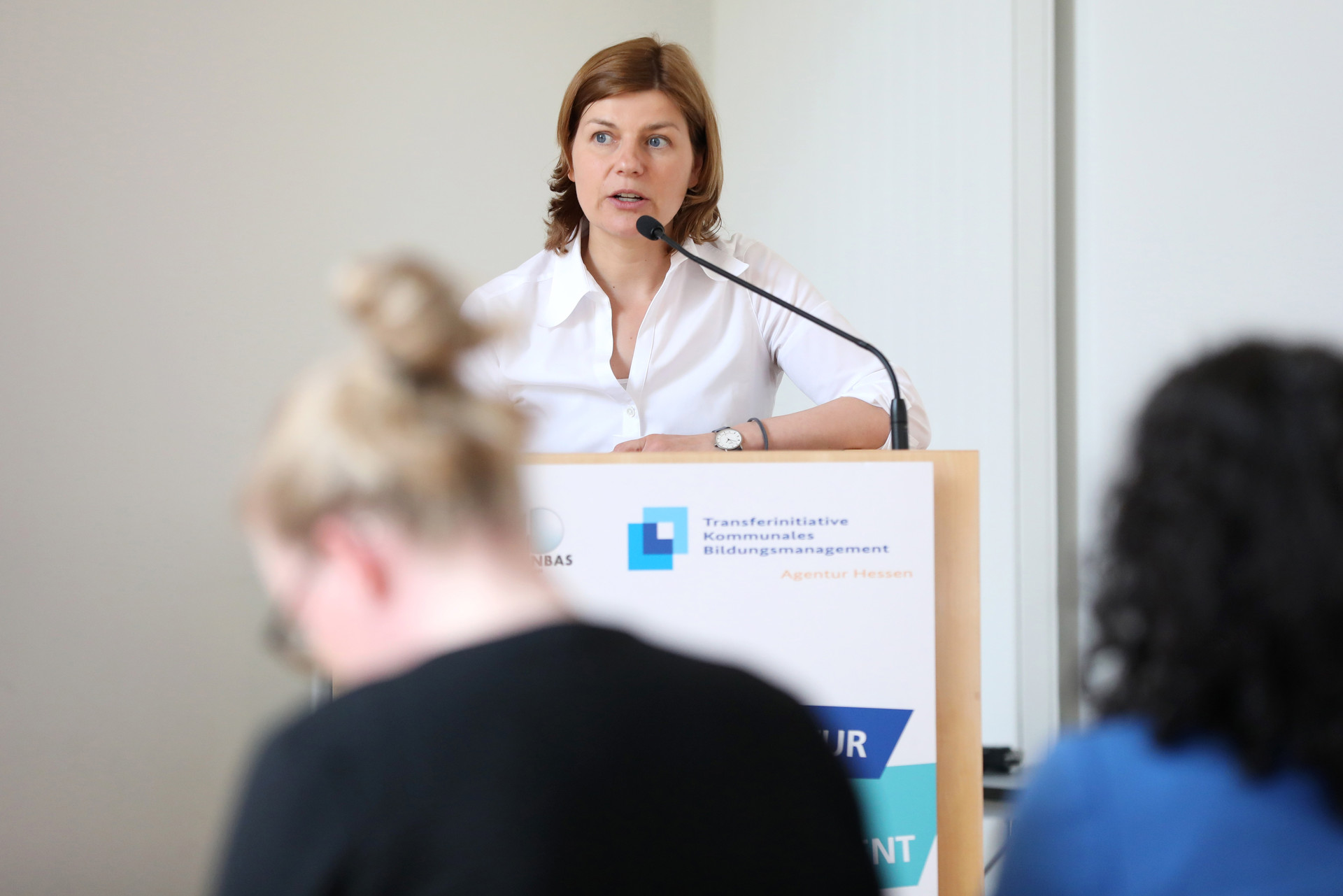 Referentin des dritten Expertenforums im Giebelsaal